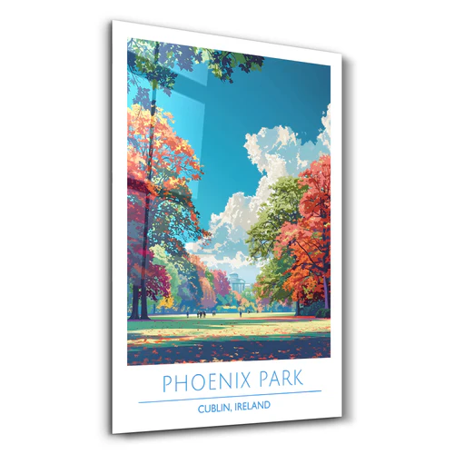 Pheonix Park-Cublin Ireland-Travel Posters | Glass Wall Art