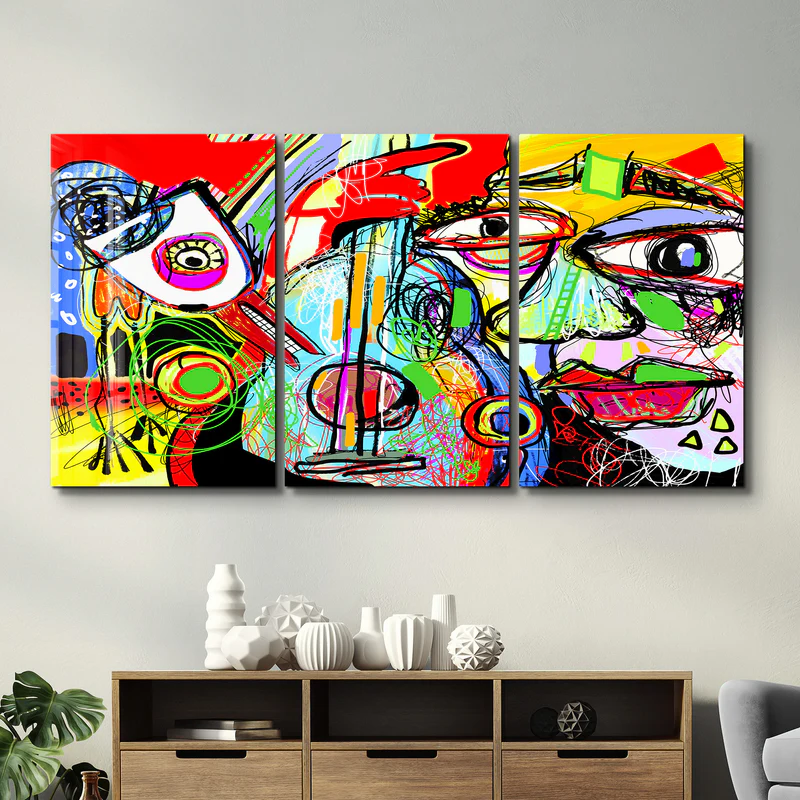 ・"Cello - Trio"・Glass Wall Art - Image 3