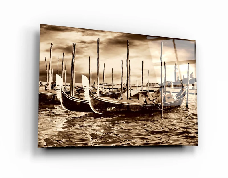 ・"Venice"・Glass Wall Art