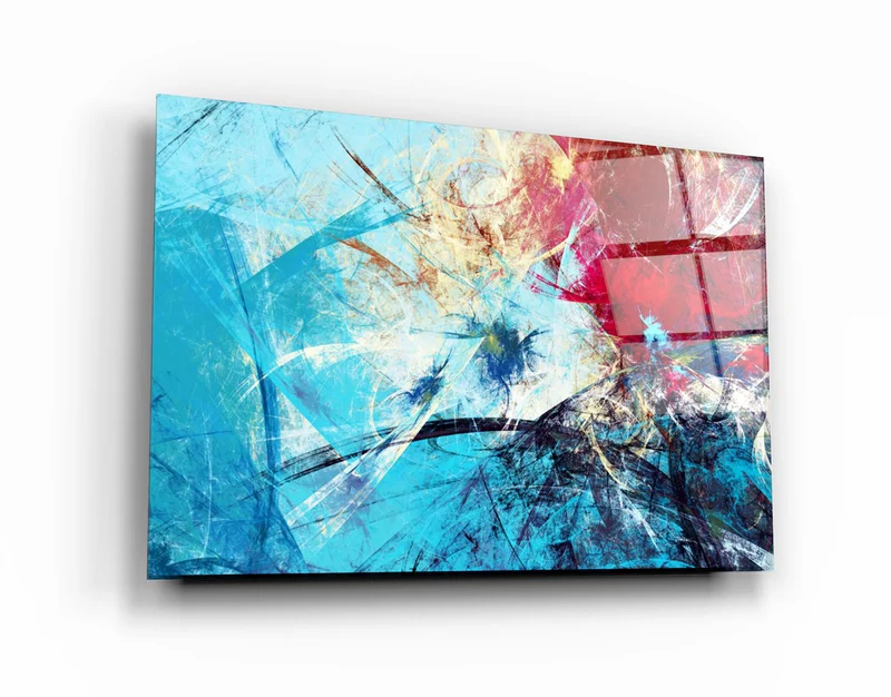 ・"Sea Reflection"・Glass Wall Art