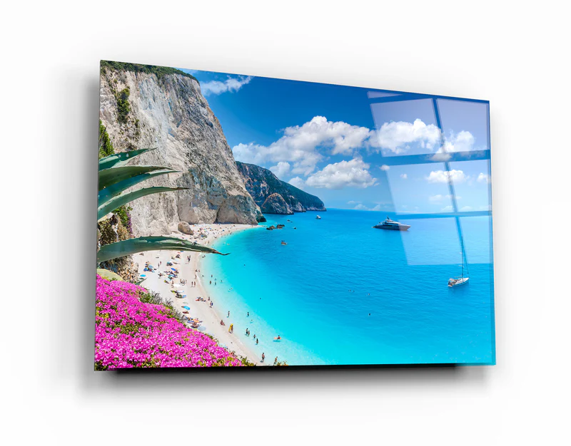 ・"Heaven Beach"・Glass Wall Art