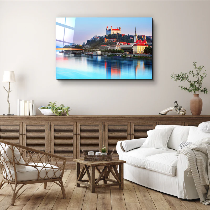・"Bratislava-Slovakia"・Glass Wall Art - Image 2