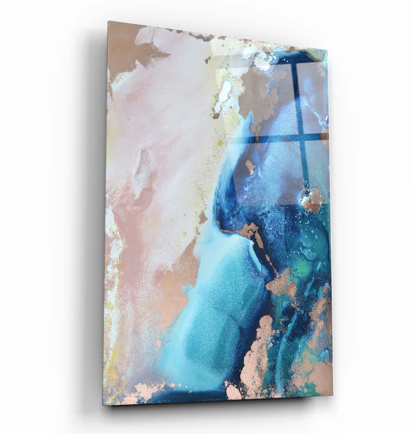 ・"Marble Design"・Glass Wall Art