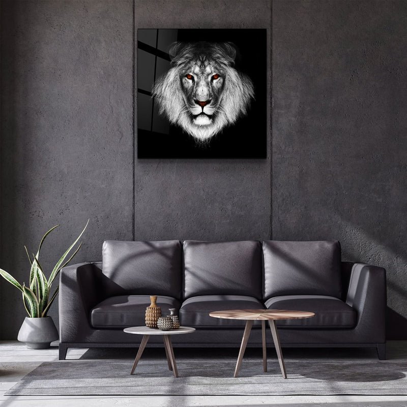 ・"Lion"・Glass Wall Art - Image 2