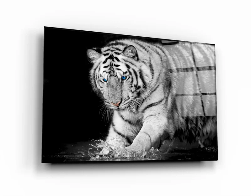 ・"Tiger 2"・Glass Wall Art