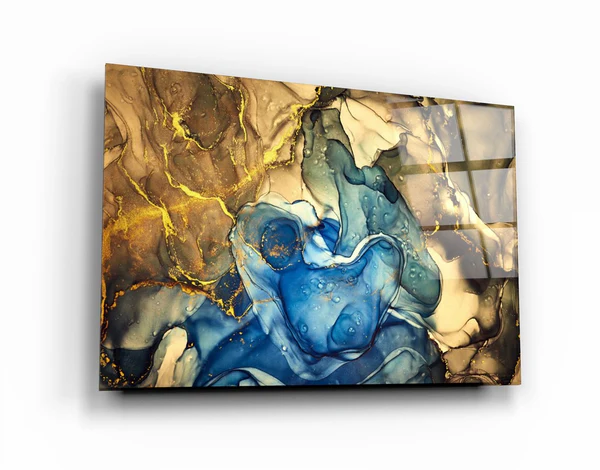 ・"Marble Design 3"・Glass Wall Art