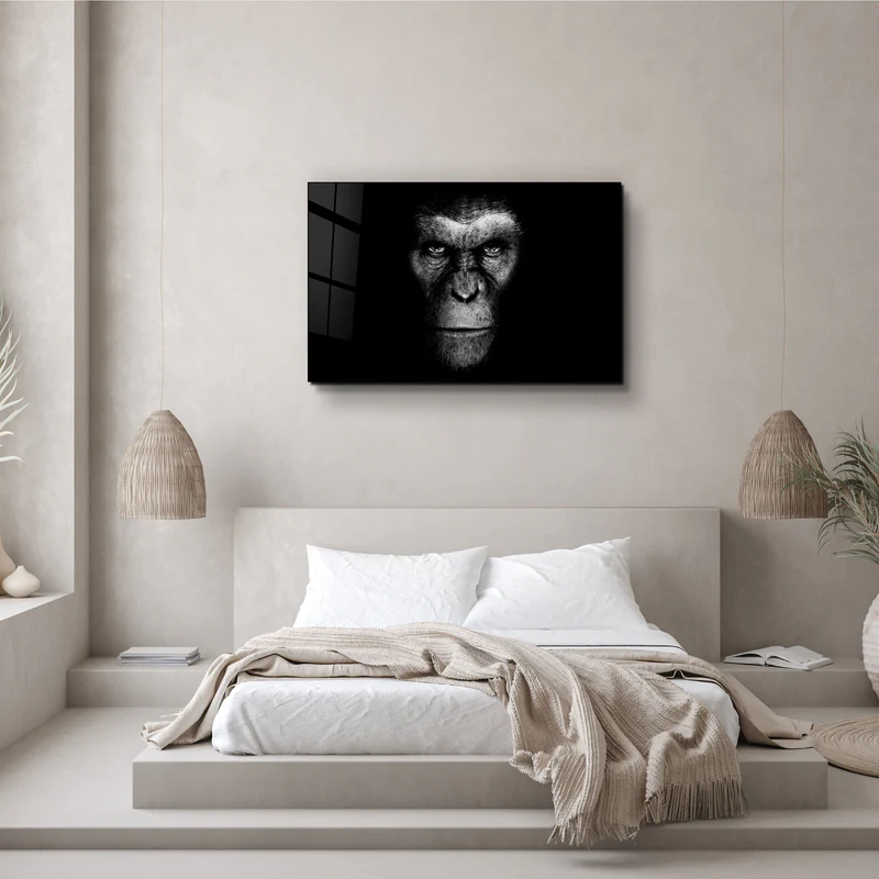 ・"Tired But Wised"・Glass Wall Art - Image 2